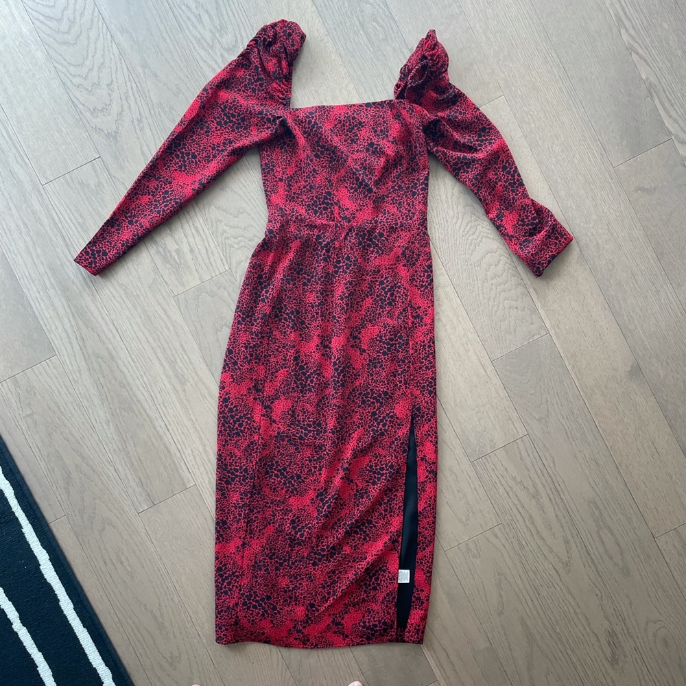 Red/black dress